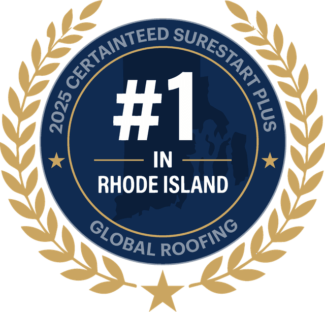 #1 roofing company in Rhode Island — 2025 CertainTeed SureStart PLUS warranty registrations